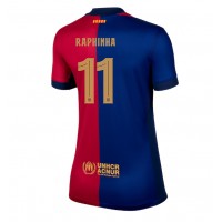 Camisa de Futebol Barcelona Raphinha Belloli #11 Equipamento Principal Mulheres 2024-25 Manga Curta